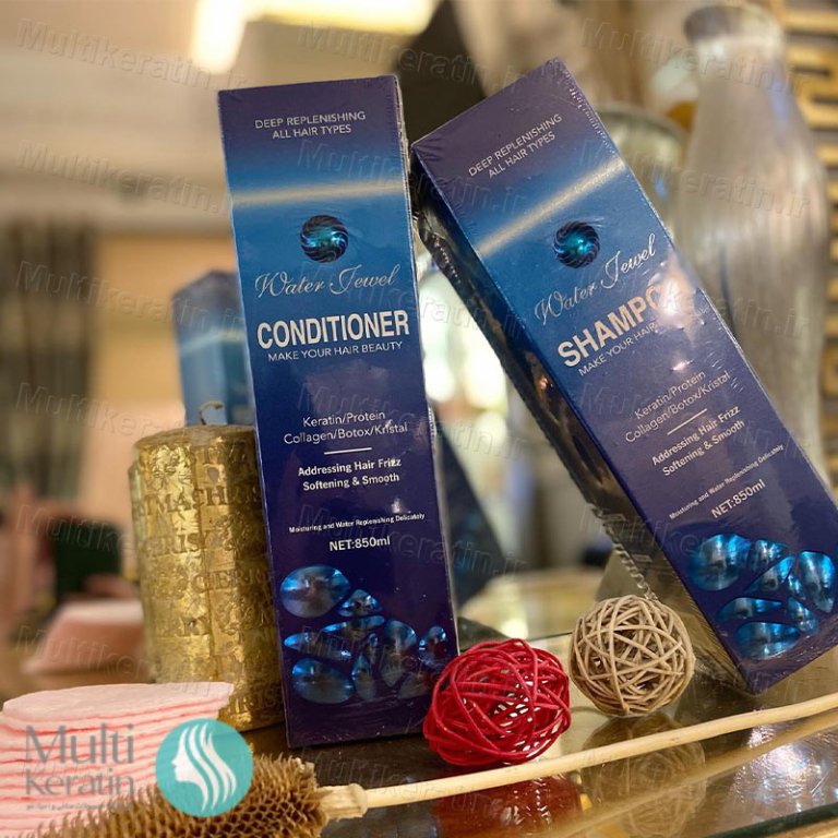 پروتئین واترجول Water Jewel بهترین روش برای از بین بردن وزی مو مولتی